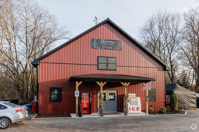 A new addition to Jermyn's retail mix is the River View Winery.