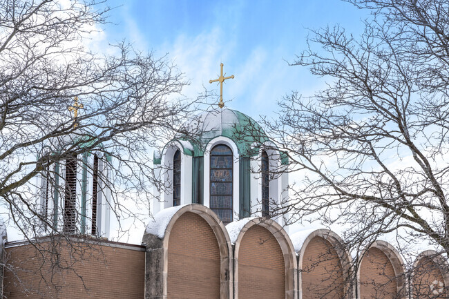 St Sava Academy is tucked away on a quiet residential street in northern Chicago.