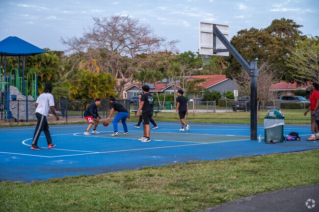 Forest Hills residents can head to Forest Hills West Park for a pick-up basketball game.