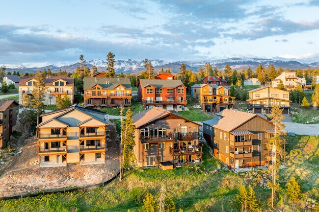 Many townhomes in Fraser feature mountains views on either side, a major selling point for many buyers.