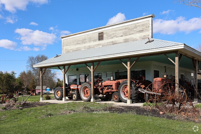 Raitt Homestead Farm is home to the tractor museum in South Eliot.
