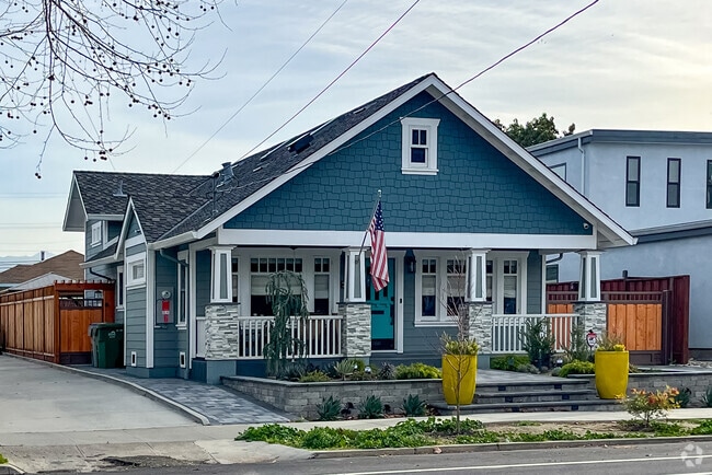 Bungalow-style homes added character to the Luna Park neighborhood.