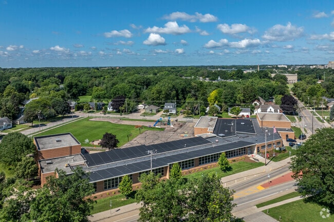 Richmond Elementary School in Appleton received a B- score from Niche.com.