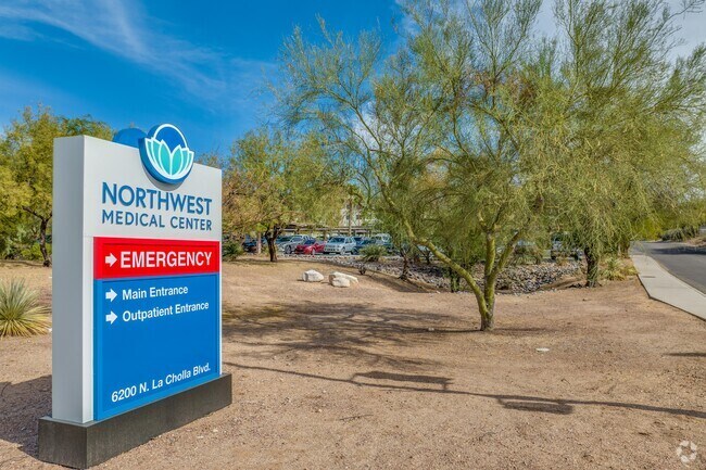 One of Tucson's large hospitals exists in Casa Adobes - Northwest Medical Center.