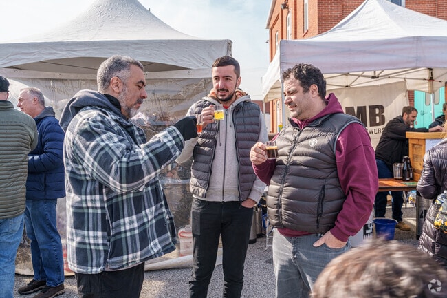 In addition to its many craft beers available for tasting, a notable part of Kennett Square’s Winterfest is the friendly, chill atmosphere.