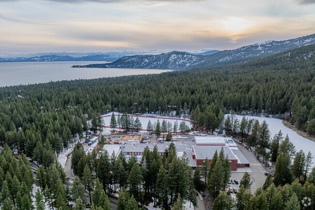 Incline High School, a beacon of learning in the Sierra Nevadas.