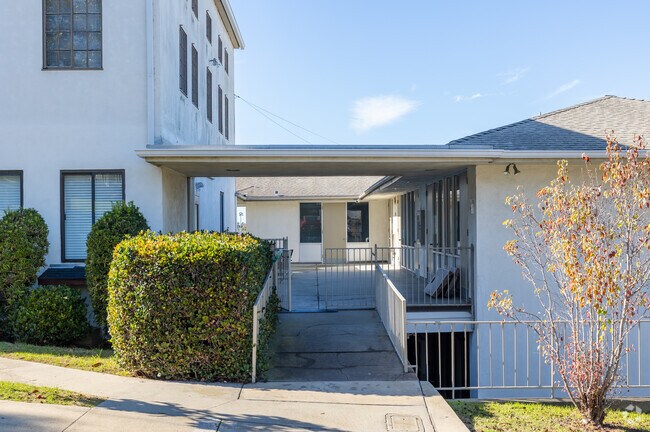 A look at the hallways at Waterhouse Guild in El Segundo, CA.