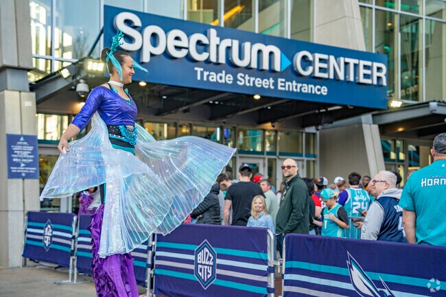 Second Ward locals can attend Hornets games and more at the Spectrum Center.