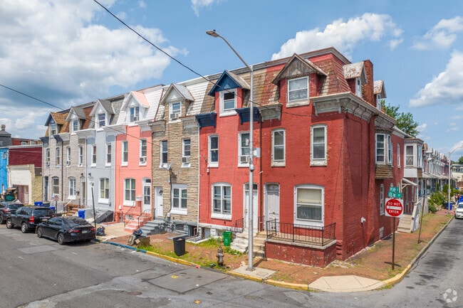 Mansard row homes are a budget-friendly housing option in Reading's Sixth Ward.