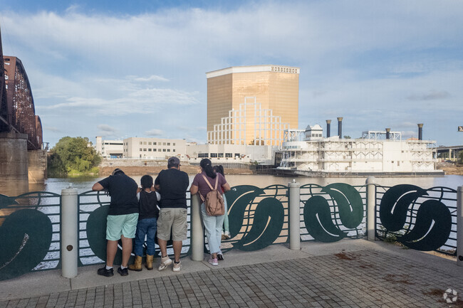 The Red River runs through the neighborhood and  has several walking paths for family strolls.