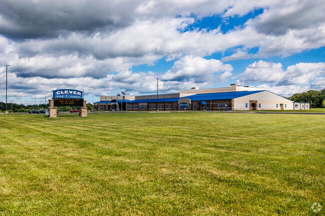 Clever High School was recently constructed to accomodate a growing student population.