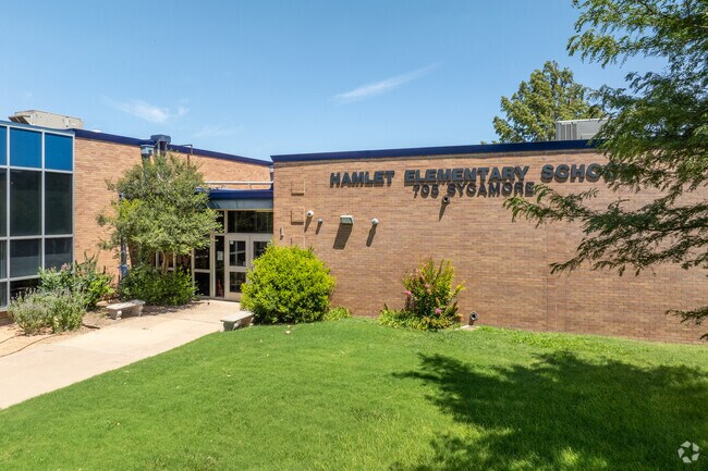 Hamlet Elementary School encourages community involvement and leadership skills.