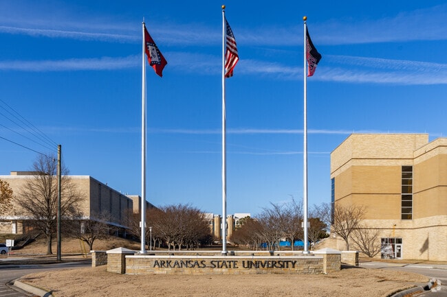 Arkansas State University is home to around 17,000 students.