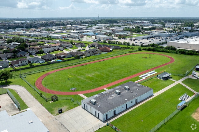 Students of John Ehret High School can participate in the school's athletics program.