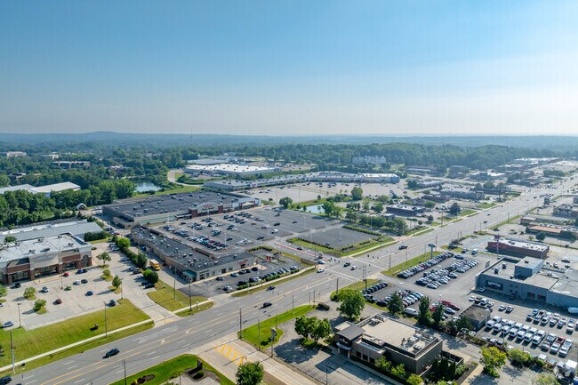 Montrose-Ghent residents can find big box stores and shopping centers along Medina Street.