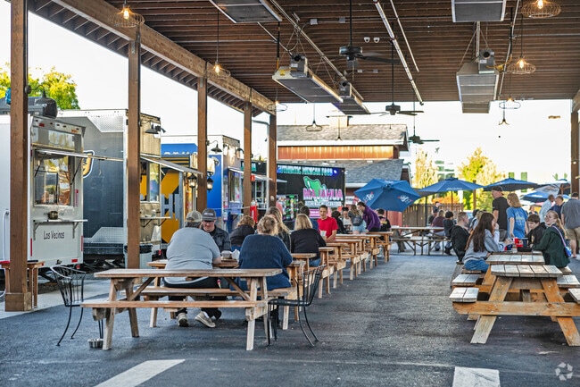 The Barn at Hickory Station is a hotspot for international cuisine, located in North Albany, OR.