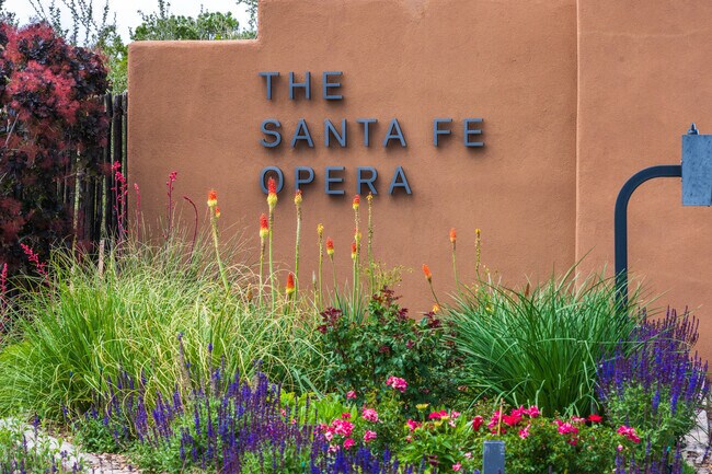 The Santa Fe Opera can be found just miles away from Tesuque Village.