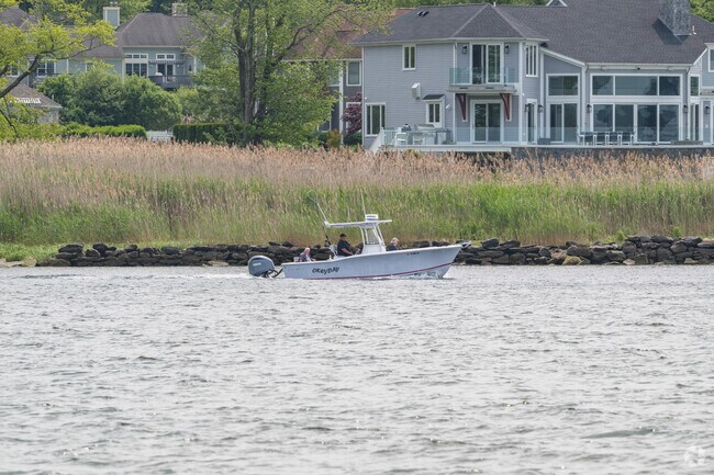 Many sizes and types of boats are at home in the water off Oakland Beach.