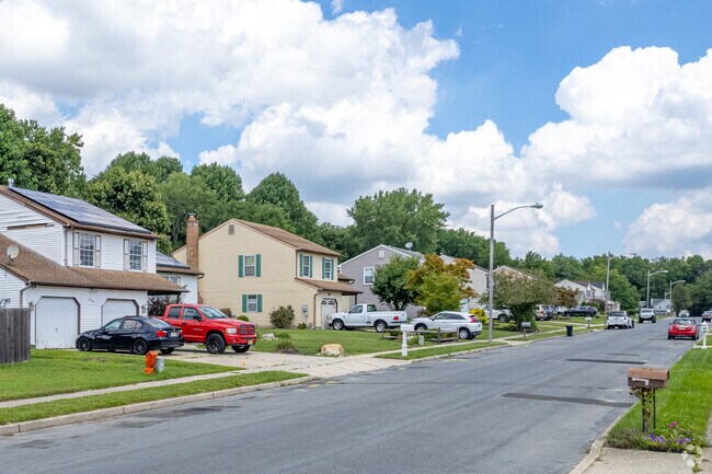 Gloucester Township has many homes with two car garages.