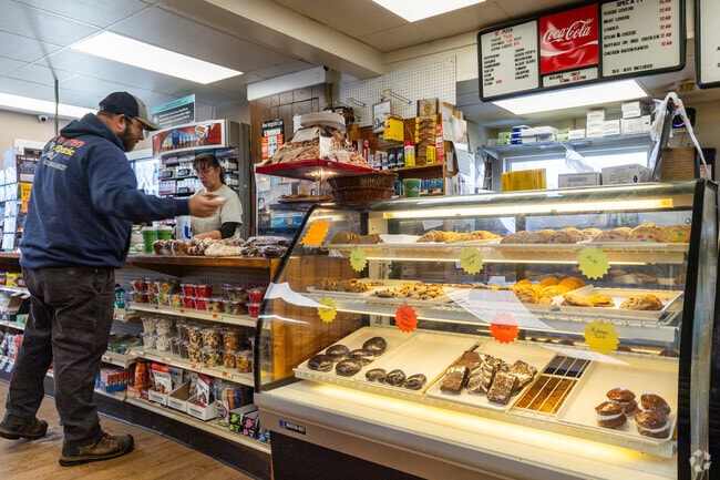 Visit the Crossroads Country Store in Salisbury for snacks and fresh baked pastries.