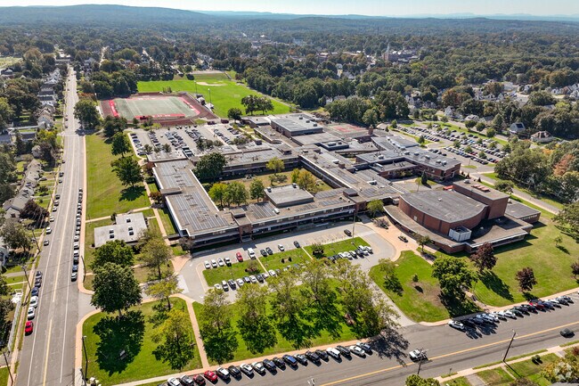 Manchester High School is home to 1,700 students in 9th through 12th grade.