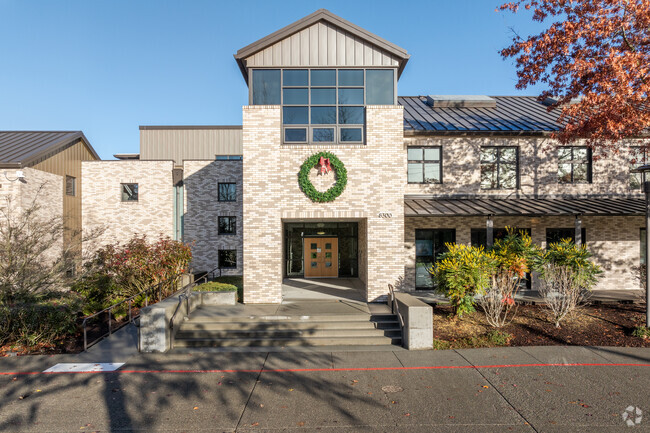 St. Thomas School entrance.