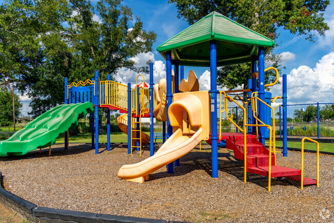 The playground at Jessie D. Clifton Park is a favorite for kids.