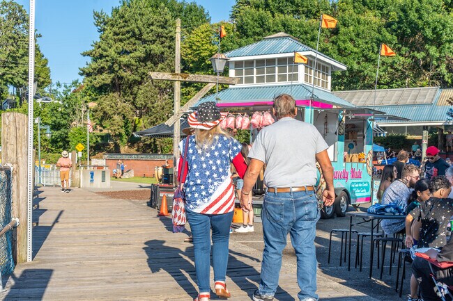 Feel the rhythm of the waterfront breeze at Concert by the Bay in Port Orchard.