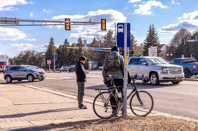 Metro Transit offers frequent bus service for Rice Creek Terrace East Residents.