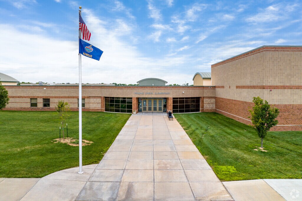 Younger kids can also attend Prairie Creek Elementary.