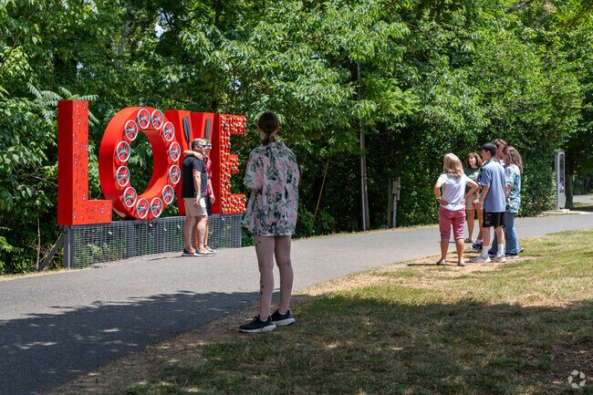 Head to downtown Lynchburg just a short walk away from Garland Hill.