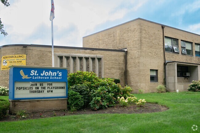 A wide shot for St. John’s Lutheran School.