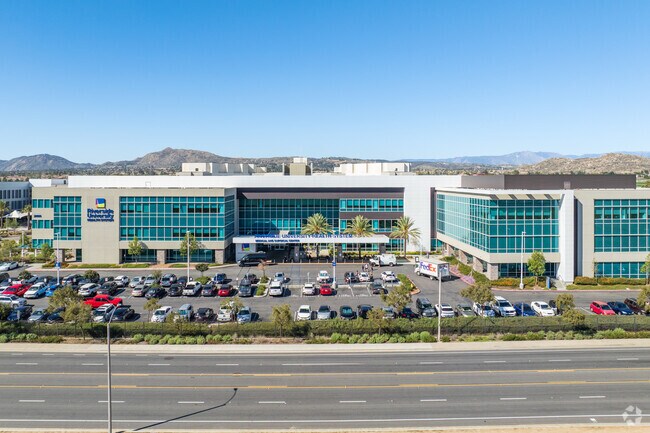 Quality hearlth care is not too far from Sunnymead at Riverside University Health System Medical Center.