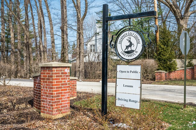 Deer Path Golf Course in Lake Forest has a driving range and is open to the public.