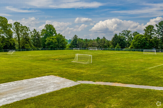Middletown Middle School is a great spot for an after school pickup soccer game.