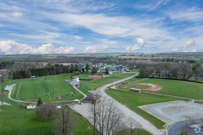 Cedarville Elementary School shares a space with the high school.