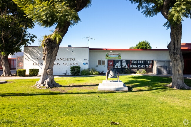 Front end of South Ranchito Dual Language Academy in Pico Rivera, Ca.
