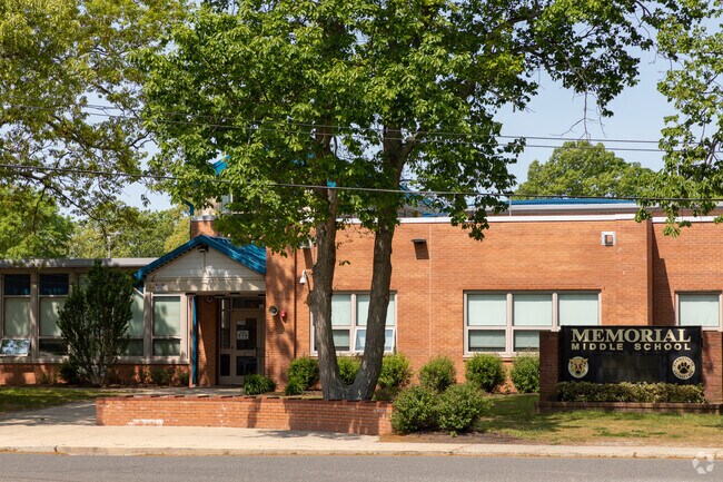 Memorial Middle School provides public education for Point Pleasant students.