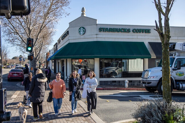 Downtown Lafayette's Mt. Diablo Boulevard is a main thoroughfare for residents.