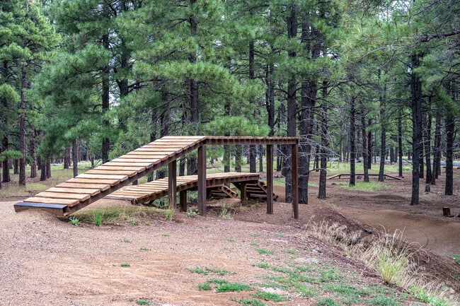Fort Tuthill County Park in Flagstaff has a complete variety of mountain biking trails.