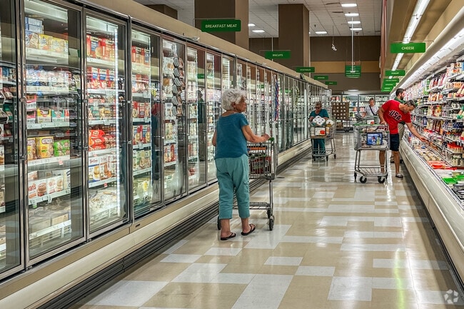Publix provides groceries for Belleair Beach locals, just over the bridge on the mainland.