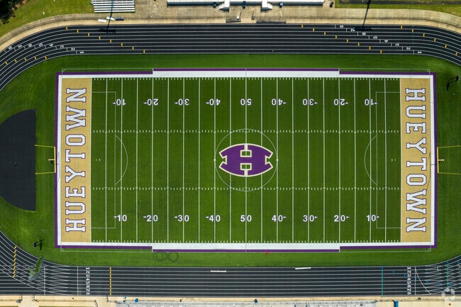 Hueytown High School is the home of the Golden Gophers football program.