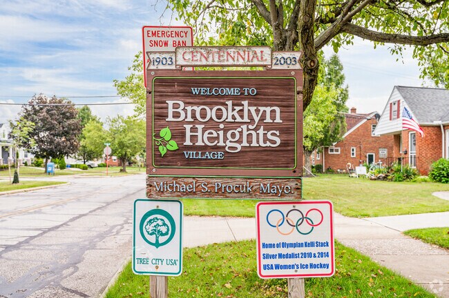 The city of Brooklyn Heights welcomes all to its community.