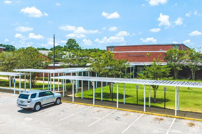 Grand Bay Middle School serves the Cypress Branch Neighborhood families.
