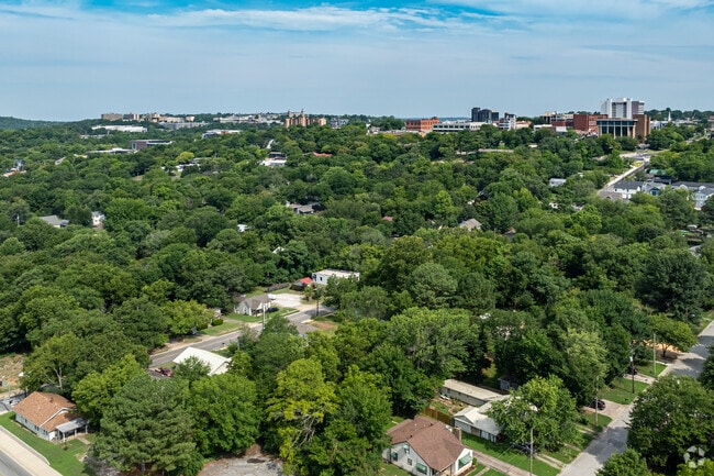The heart of Fayetteville lies downtown, near the University of Arkansas and the square.
