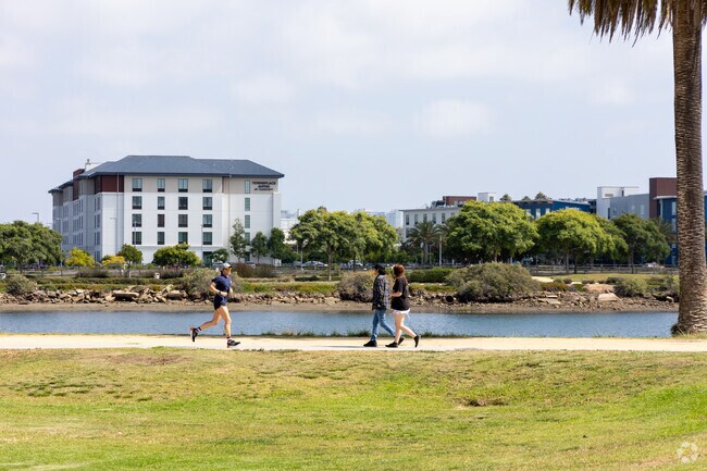 The Esplanade offers stunning ocean views and a peaceful escape in Liberty Station.