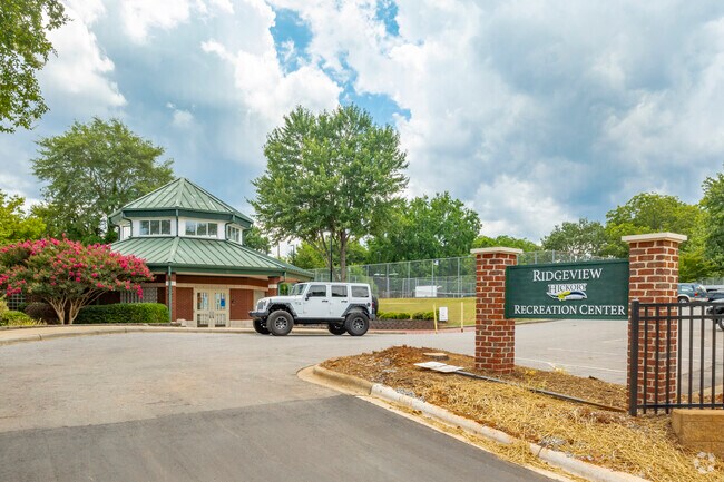 The Ridgeview Recreation Center is a popular destination for activities and exercise for locals.