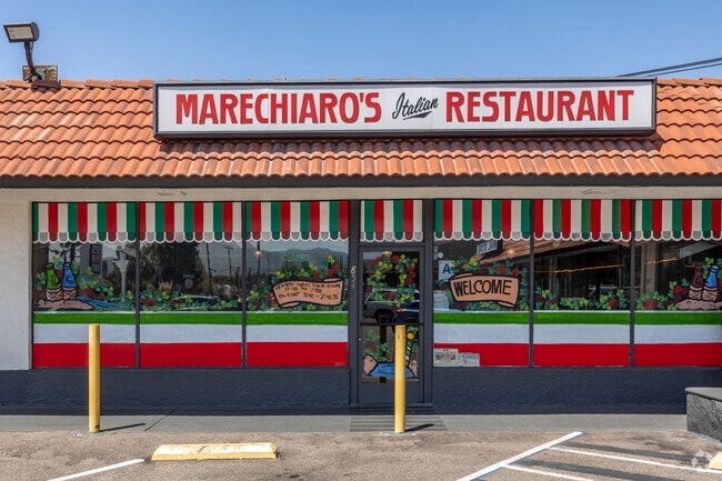 A look at the entrance to Marechiaro's near Granite Hills.