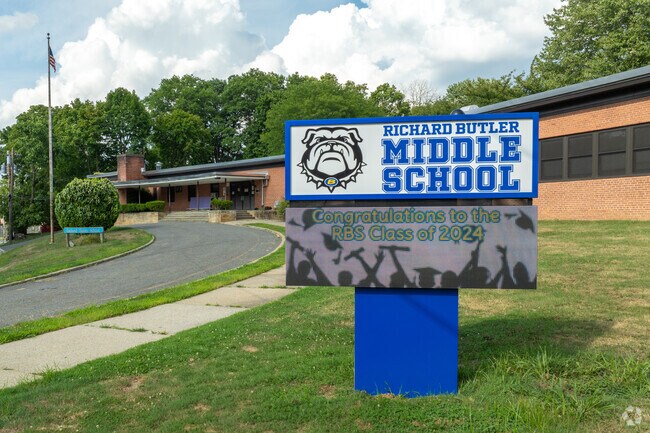 Richard Butler Middle School, in Butler, NJ, serves about 300 students in grades 5-8.