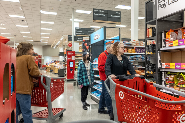 Target is a Minnesota based retailer know for quality goods and good prices near John Adams.